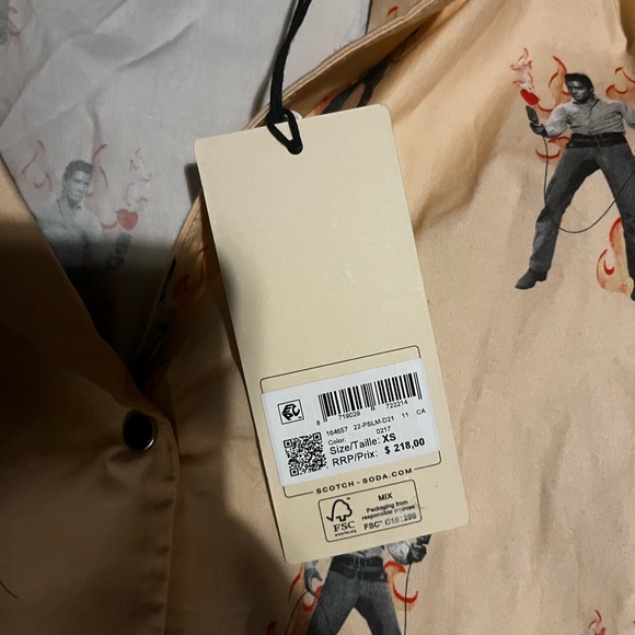 Scotch and soda Elvis collared shirt - Picture 2 of 3